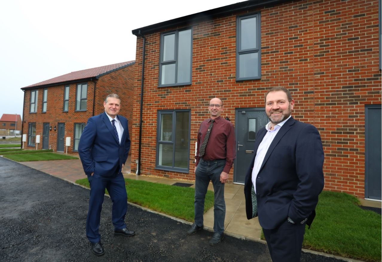 Northumberland house building partnership delivers high quality affordable homes on former colliery site